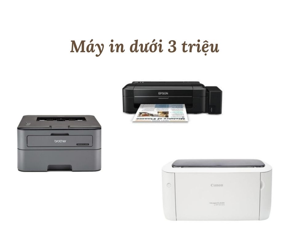 Top 5 Máy In Dưới 3 Triệu Bán Chạy Nhất