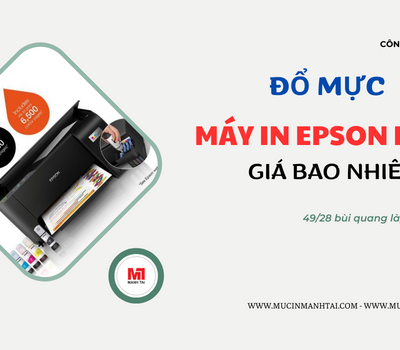 đổ mực máy in epson l3210 giá bao nhiêu