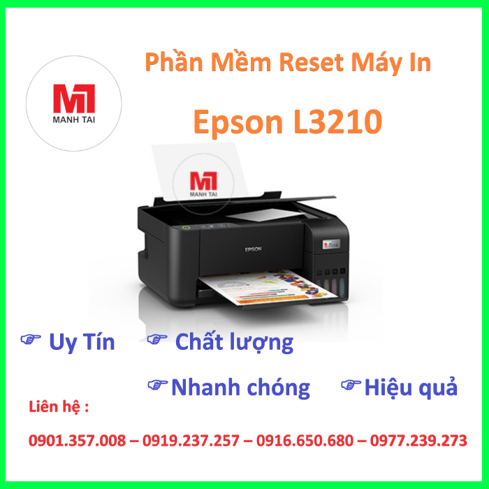 Phần Mềm Reset Máy In Epson L3210