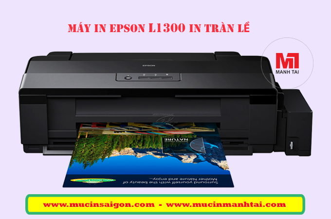 Cách In Tràn Lề Trên Máy In Epson L1800