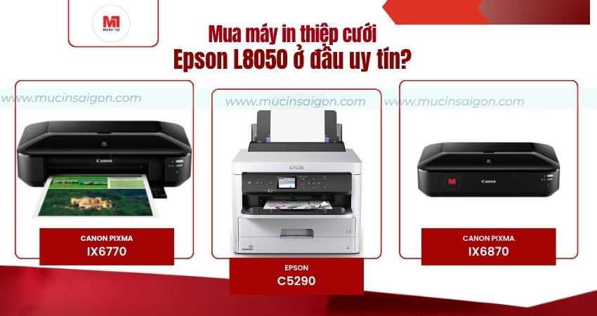 Một số sản phẩm khác để in thiệp cưới