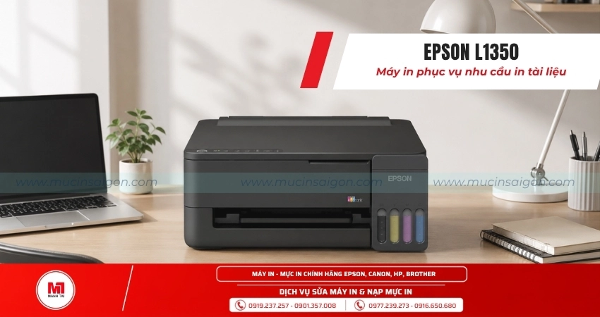 Epson L1350 – Phù hợp cho sinh viên thường xuyên in tài liệu