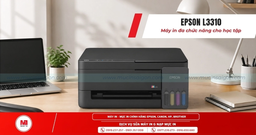 Epson L3310 – Giải pháp in ấn đa chức năng cho sinh viên