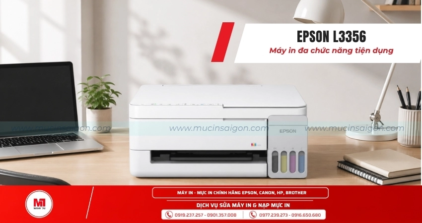 Epson L3356 – Đa năng, tiện dụng cho học tập và làm việc