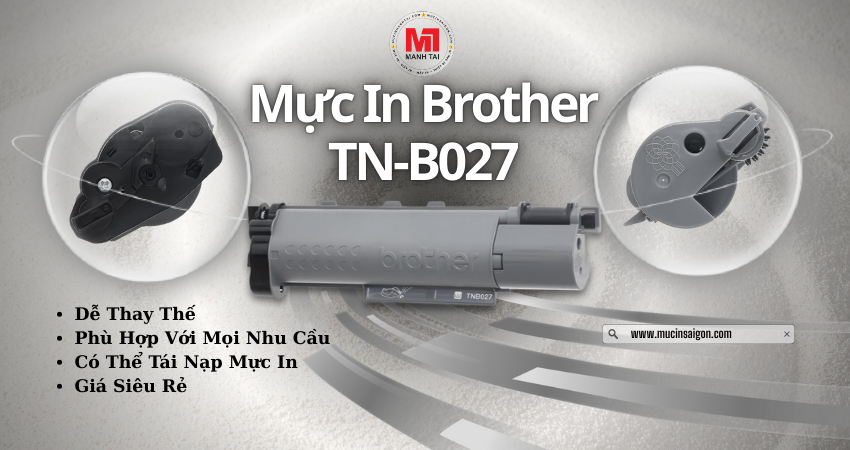 Muc In Brother TN B027 3