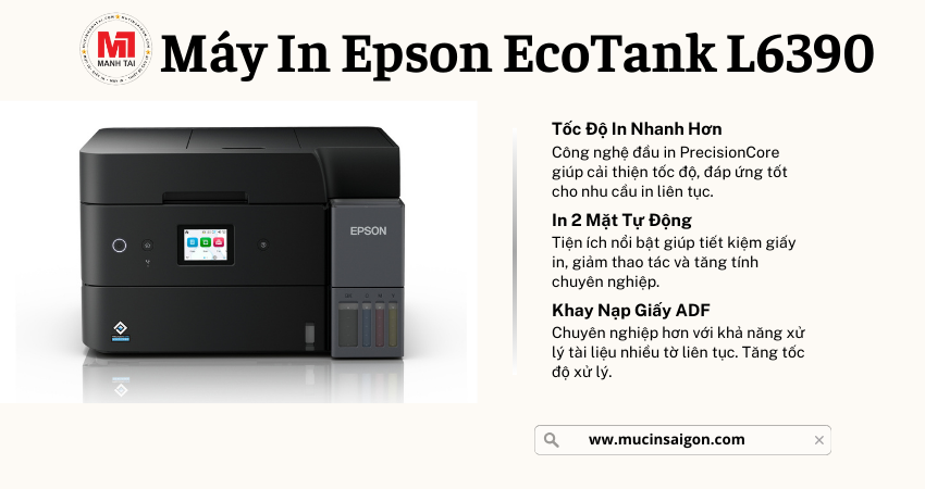 Máy In Epson EcoTank L6390 3 Máy In Epson EcoTank L6390