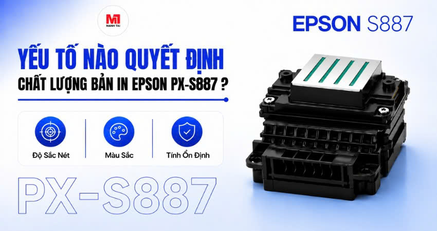 Chất lượng bản in Epson PX-S887