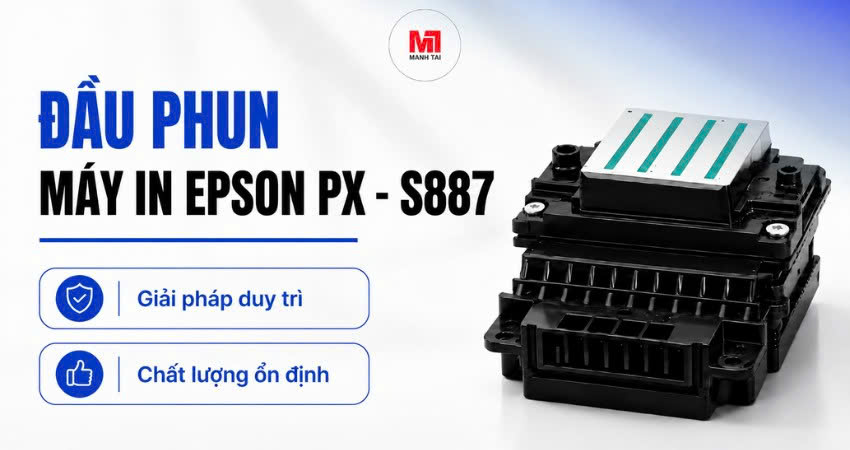 Đầu phun máy in Epson PX-S887 chính hãng