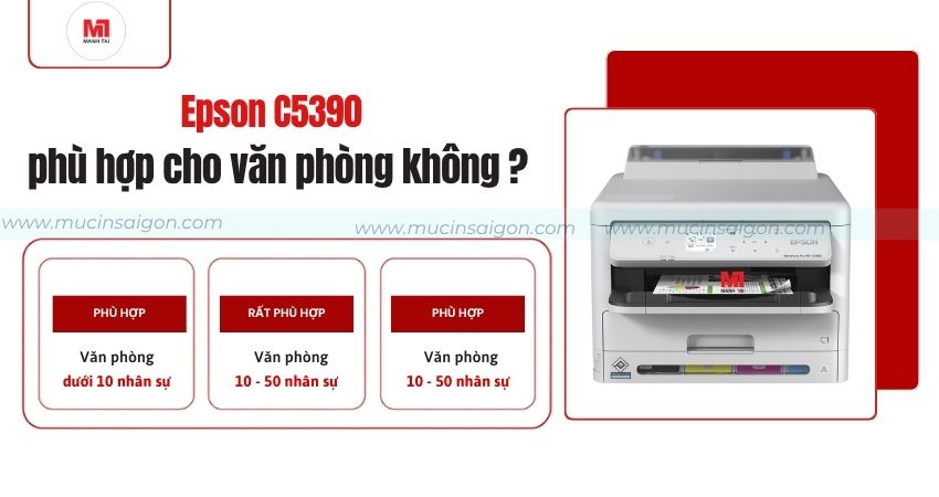 Epson C5390 có đáp ứng tốt nhu cầu văn phòng không?