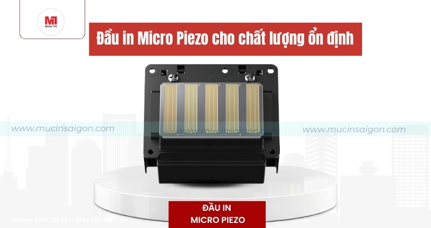 Đầu in Micro Piezo giúp Epson L1310 duy trì chất lượng in ổn định
