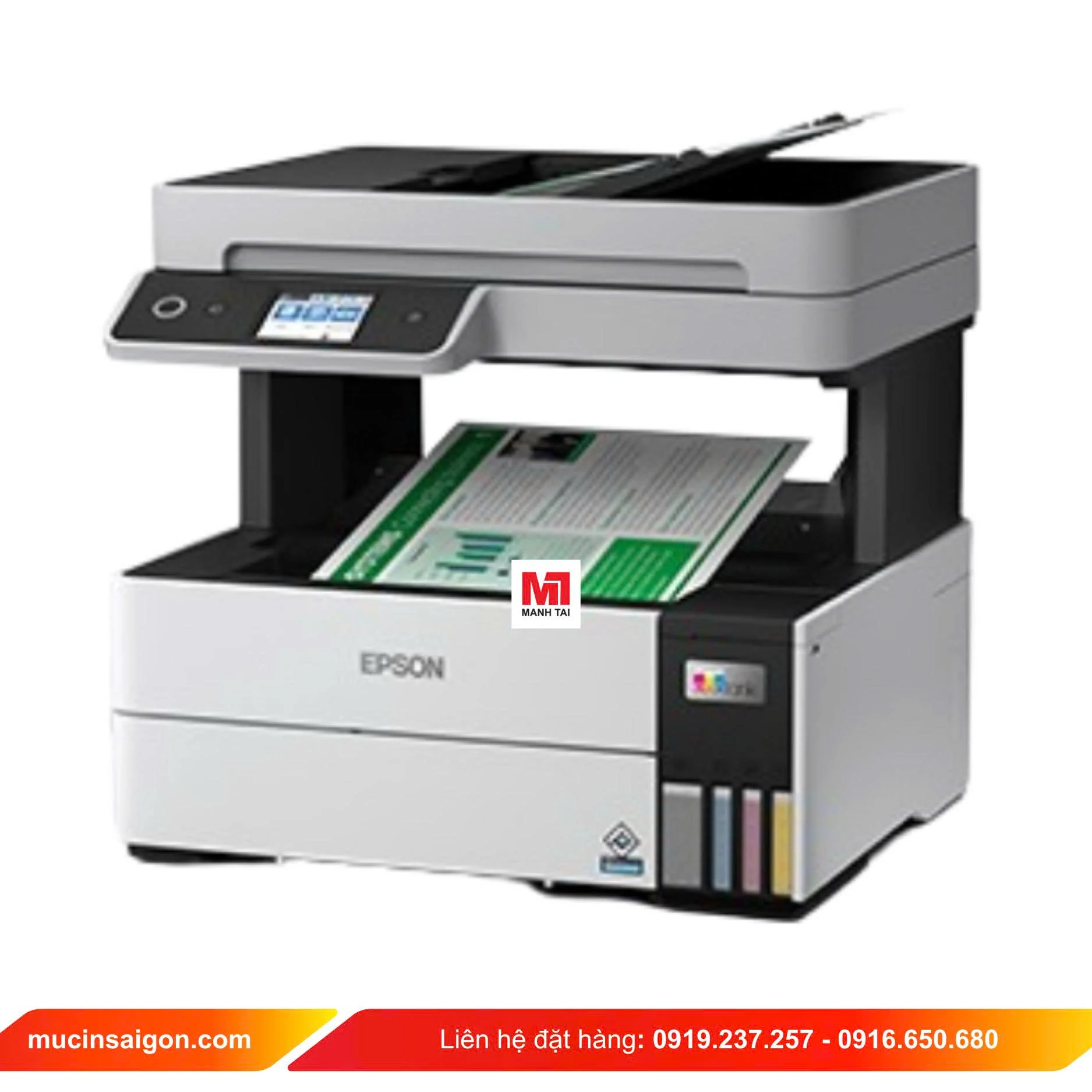 Máy in màu Epson Ecotank L6460