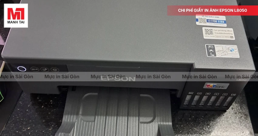 1.000 ảnh in bằng Epson L8050 tốn bao nhiêu tiền giấy?