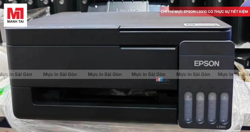 Mực Epson L3310 Dùng Có Tiết Kiệm? Phân Tích Chi Phí Sử Dụng