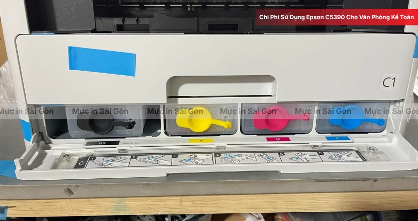 Chi phí sử dụng Epson C5390 phù hợp với nhu cầu văn phòng kế toán