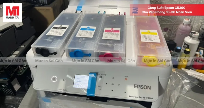 Công Suất Epson C5390 Đáp Ứng Nhu Cầu Văn Phòng