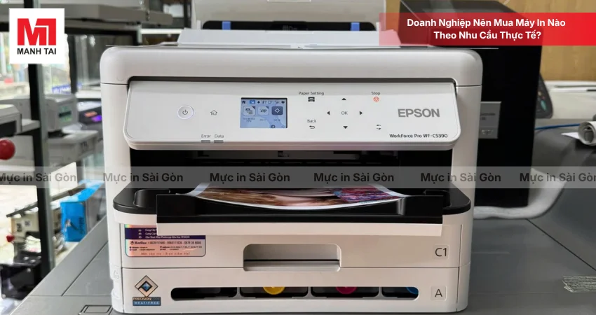 Doanh Nghiệp 10–30 Nhân Viên Nên Chọn Máy In Theo Nhu Cầu