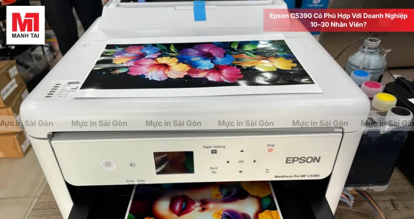 Epson C5390 Đáp Ứng Nhu Cầu Của Doanh Nghiệp 10–30 Nhân Viên