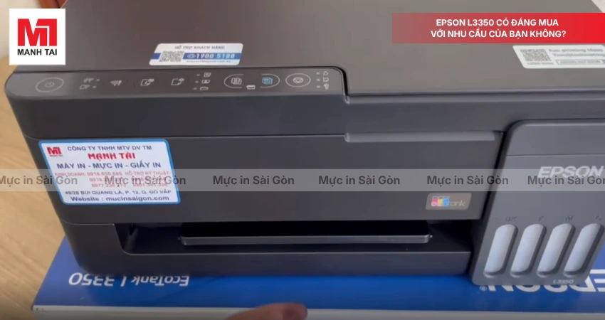 Epson L3350 Có Phù Hợp Để Đầu Tư Cho Công Việc?