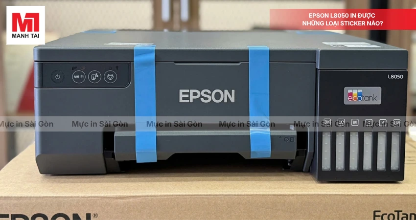 Những Loại Sticker Nào Epson L8050 In Được?