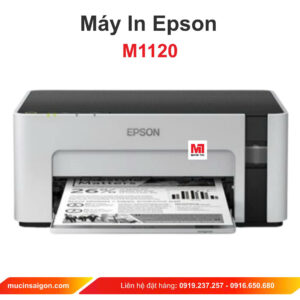 Máy In Phun Đen Trắng Epson Ecotank M1120