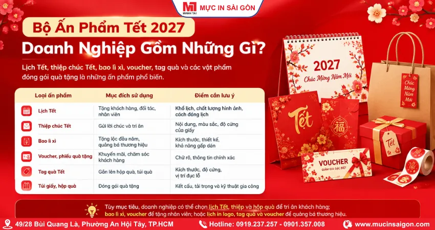 Doanh Nghiệp Cần Chuẩn Bị Những Ấn Phẩm Nào Cho Tết 2027?