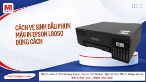 Cách Vệ Sinh Đầu Phun Máy In Epson L8050 Đúng Cách