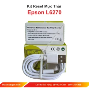 Kit Reset Chip Mực Thải Epson L6270