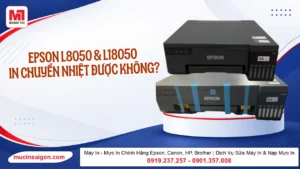 Epson L8050 L18050 In Chuyển Nhiệt Được Không? Cách In & Kinh Nghiệm Chọn