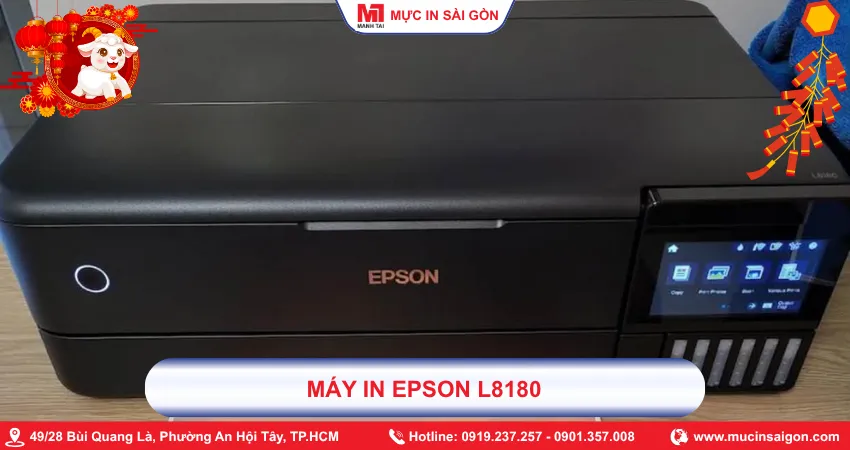 Epson L8180 Kết Hợp In Màu A3+ Với Scan Và Copy