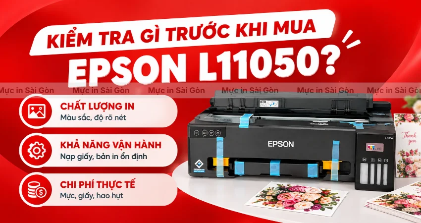 Kinh Nghiệm Chọn Mua Epson L11050 Cho Shop Hoa