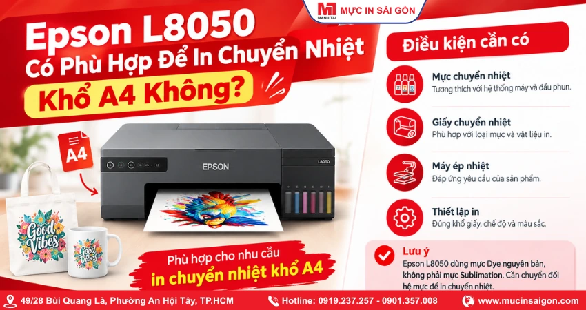 Epson L18050 Phù Hợp In Chuyển Nhiệt A3+ Nhờ Đâu?